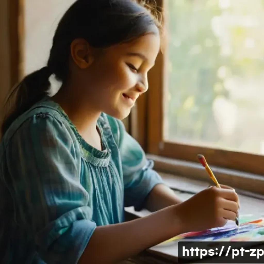 마음의 소리 듣기 직업적 방향성 찾기 - **Prompt:** A vibrant, sun-drenched image of a young woman (late 20s to early 30s) with a thoughtful...